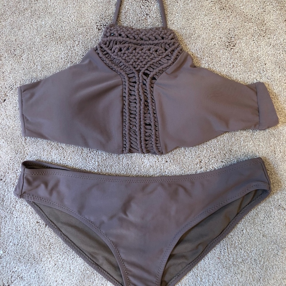 Brown bikini